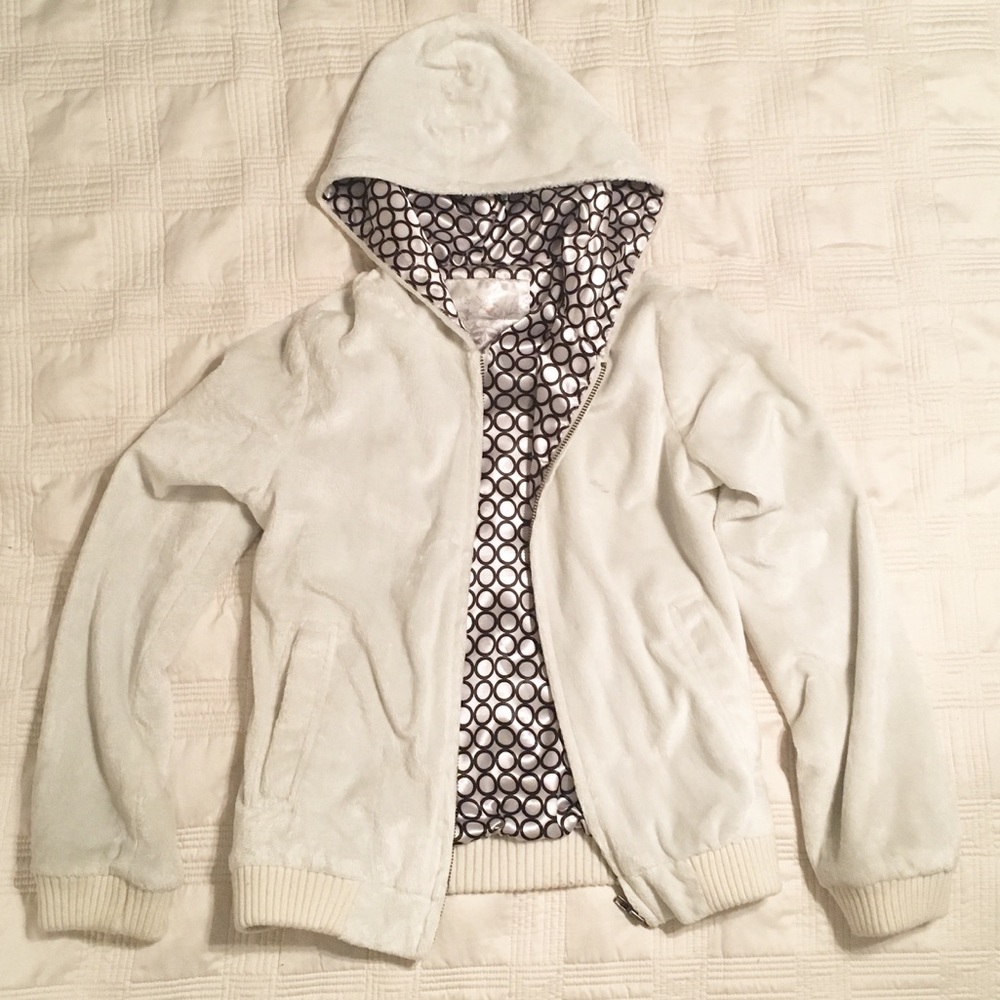 Volcom zip-up jacket with hoodie